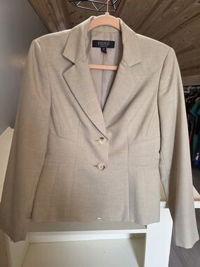 Kasper Women's Tailored Tan Blazer